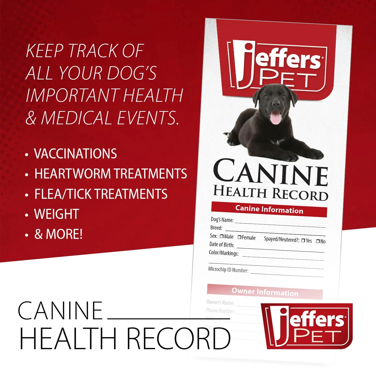 Jeffers Dog Health Record - Image 9