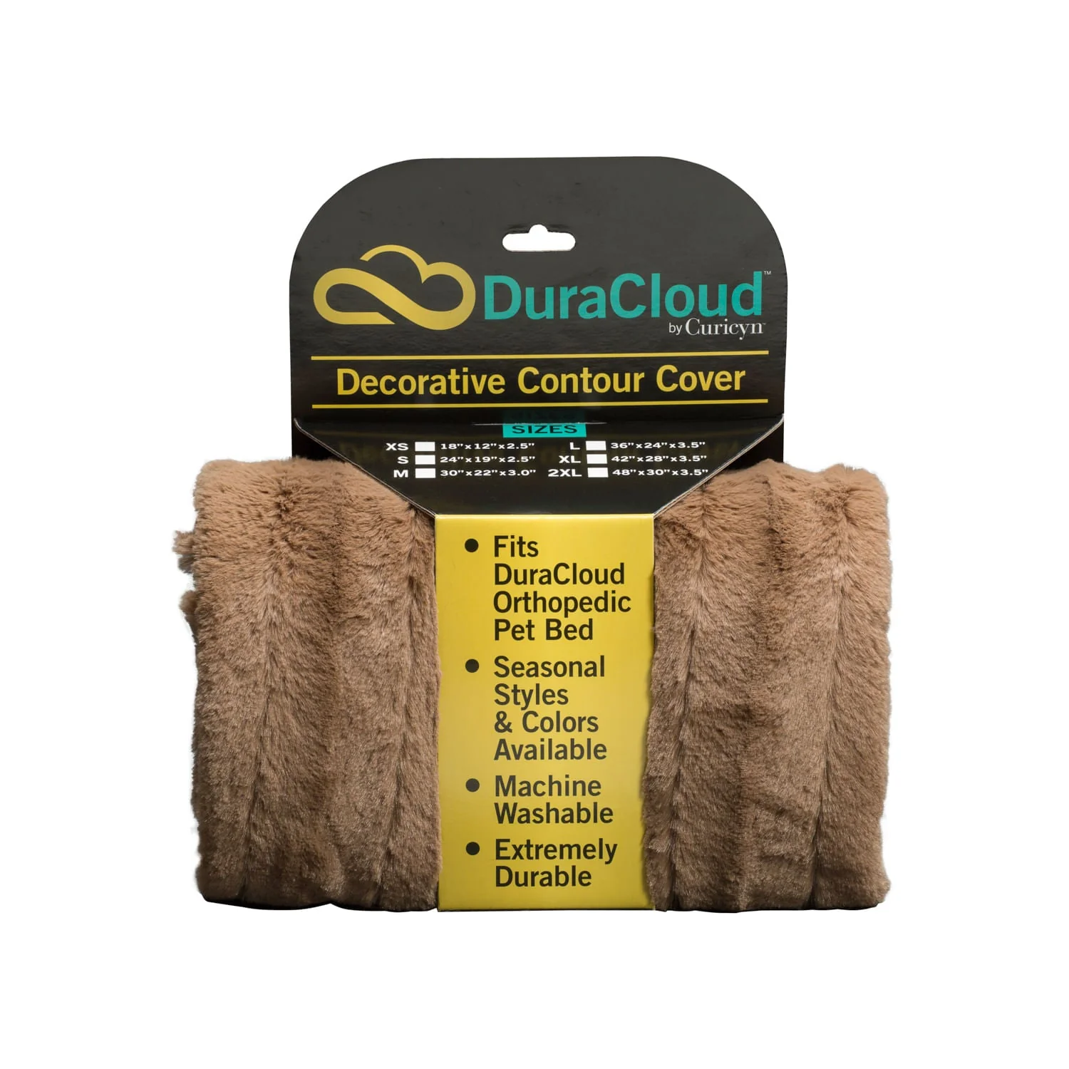 DuraCloud Orthopedic Pet Bed with Washable Cover, Joint Support Foam & Waterproof Liner - Image 49
