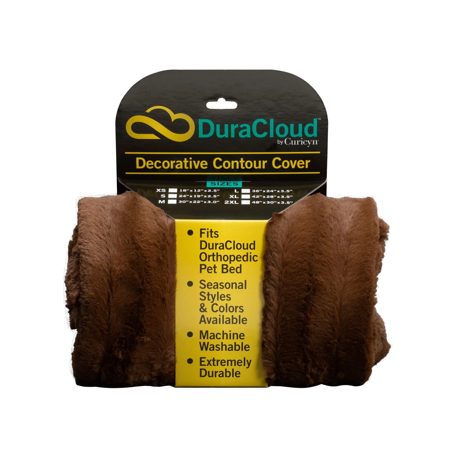 DuraCloud Orthopedic Pet Bed with Washable Cover, Joint Support Foam & Waterproof Liner - Image 77