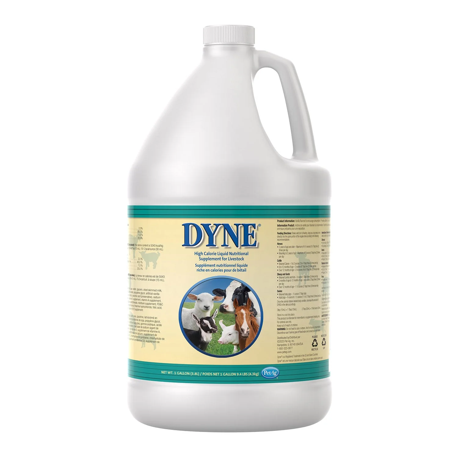 Dyne High Calorie Liquid Nutritional Supplement for Livestock - Image 4