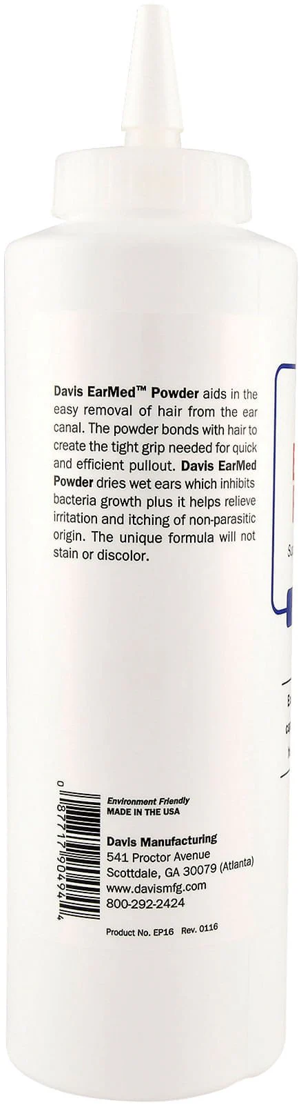 Davis EarMed Powder, 16 oz - Image 3
