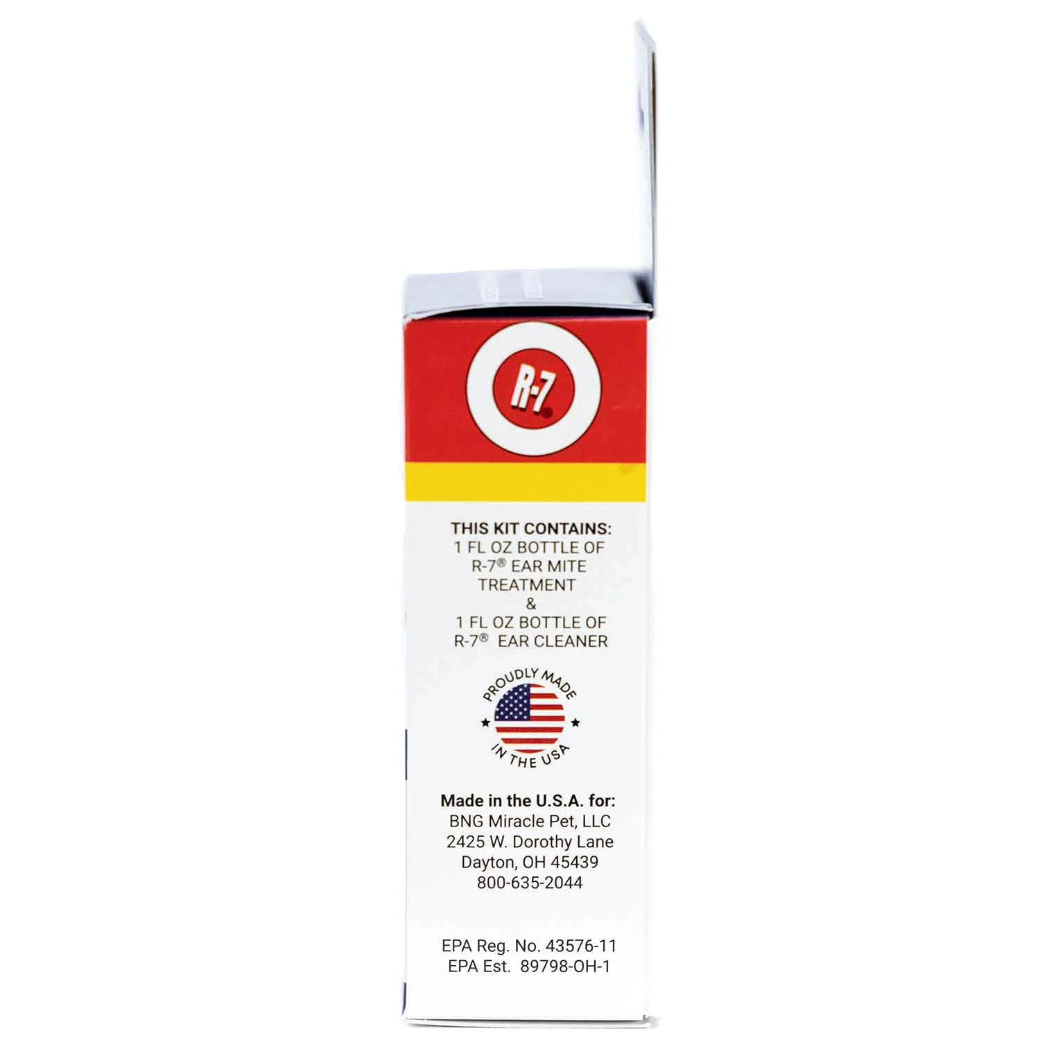 Miracle Care R-7 Ear Mite Treatment Kit for Dogs & Cats - Image 5