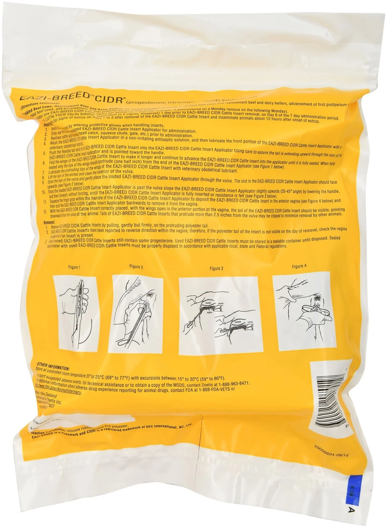 Eazi-Breed CIDR Progesterone Inserts for Beef & Dairy Cattle (& Applicator) - Image 2