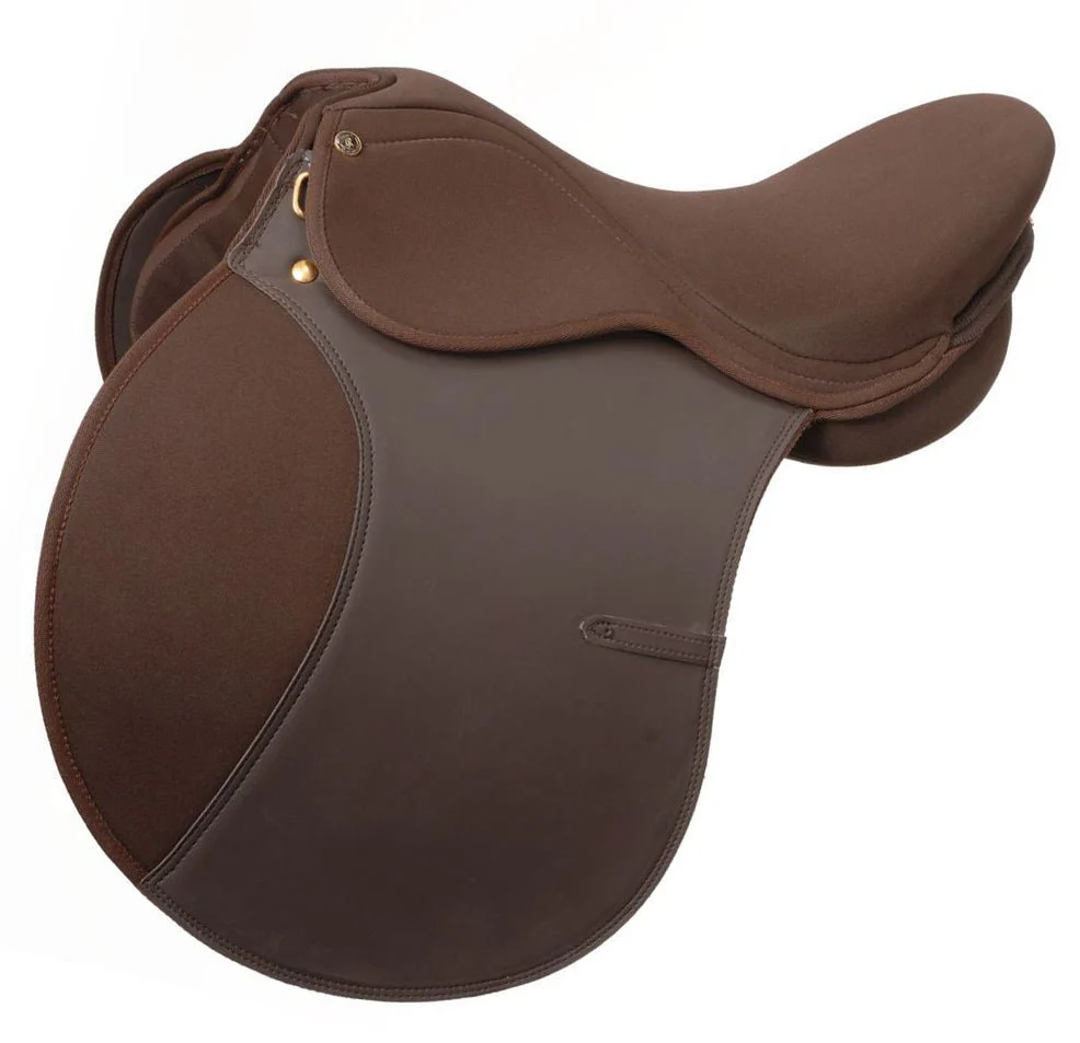 Equitaire Pro Am All Purpose English Saddle – Synthetic, Lightweight, Wide Tree - Image 2