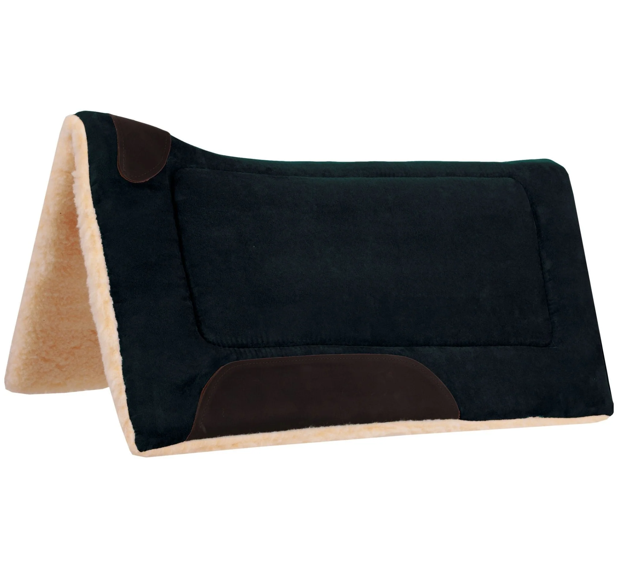 Mustang Faux Suede Contoured Saddle Pad - Image 3