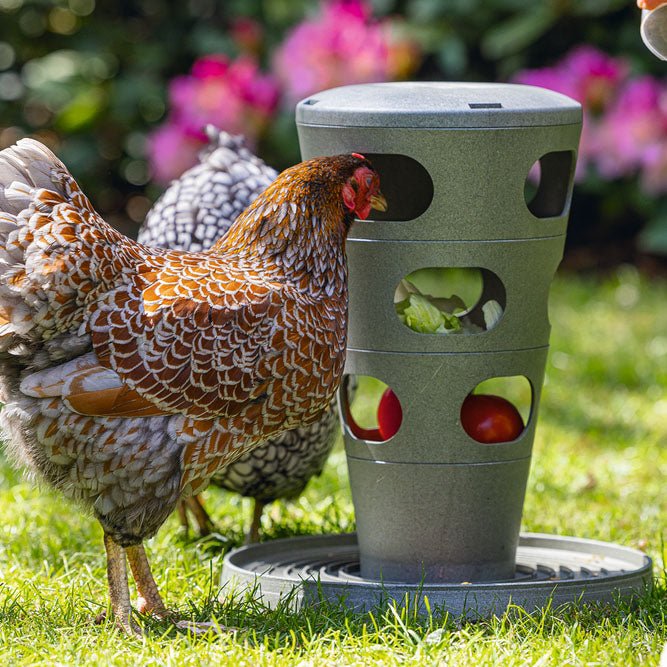 Feed Tower for Chickens – Eco-Friendly, Three-Level Poultry Feeder - Image 3