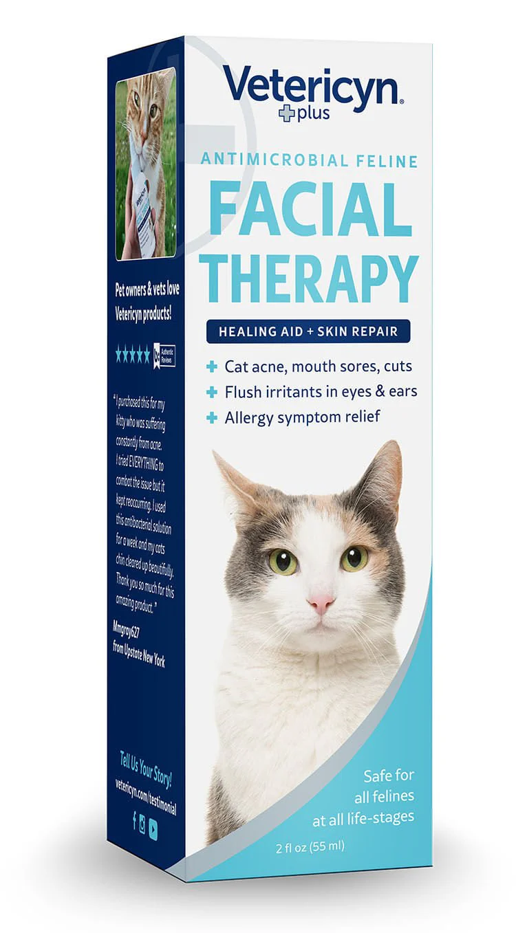 Feline Antimicrobial Facial Therapy - Image 2