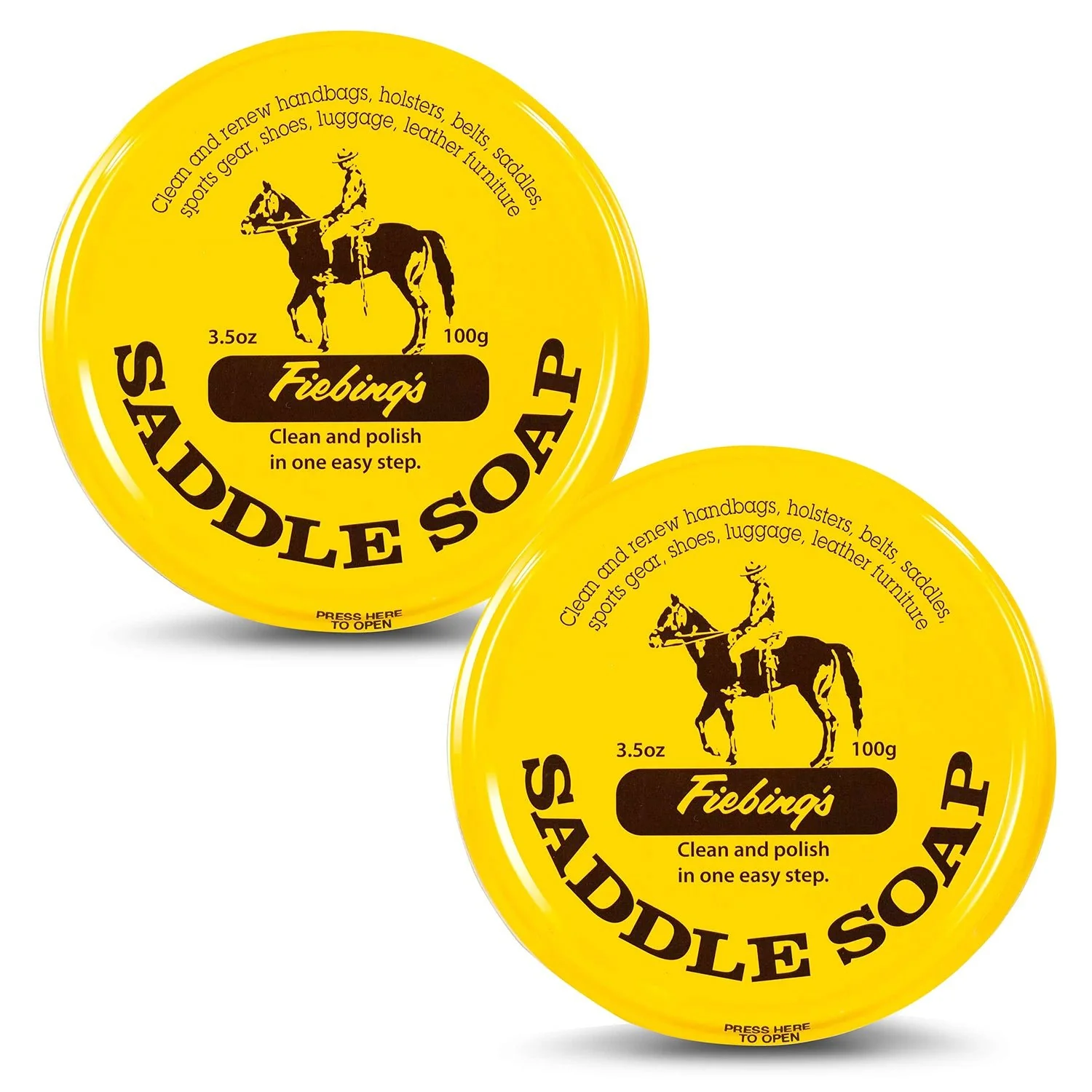 Fiebing's All-in-One Leather Saddle Soap Paste – Cleaner & Conditioner for Saddles, Boots, and Tack - Image 15