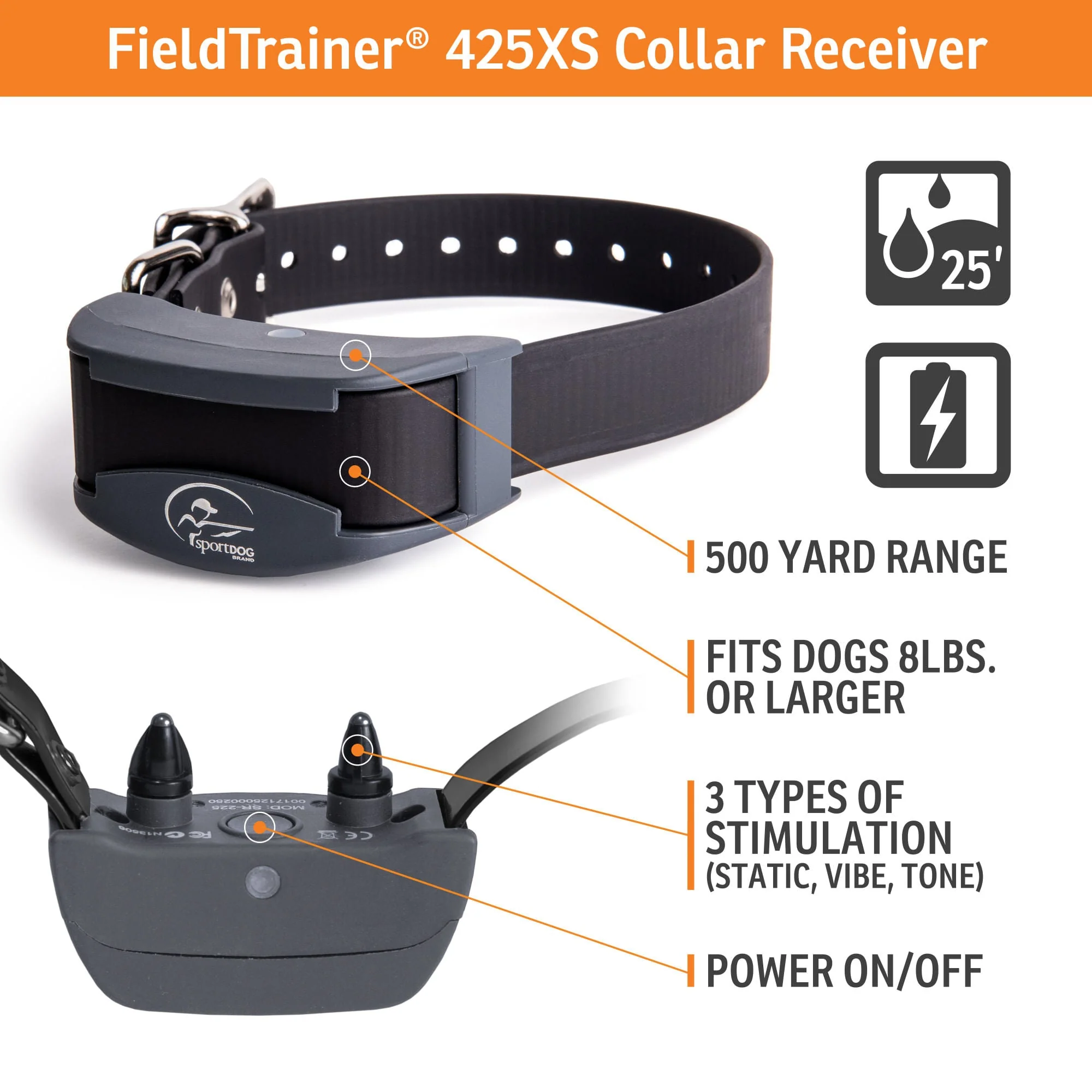 SportDOG Brand FieldTrainer 425XS Remote Trainer - Image 3