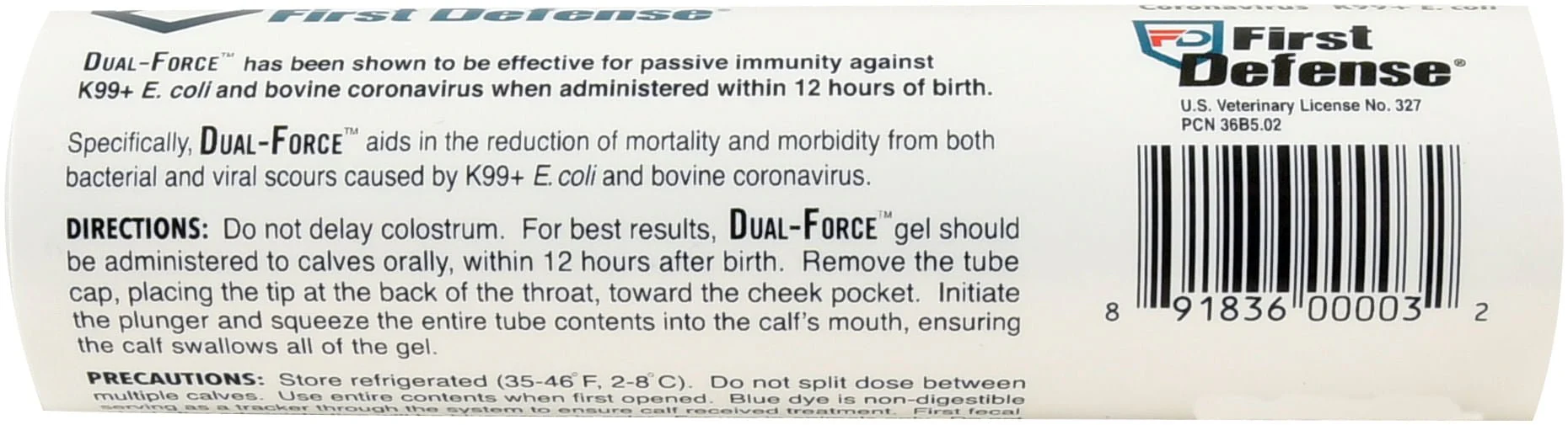 First Defense Dual-Force for Newborn Calves - Image 4