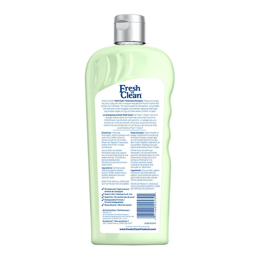 Fresh `n Clean Medi-Cleen Shampoo, Herbal Fresh, 18 oz - Image 2