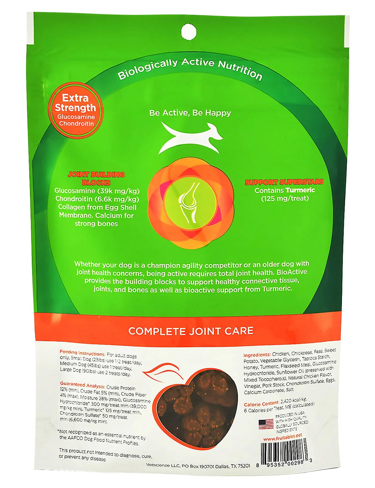 Fruitables BioActive Complete Joint Care Treats for Dogs - Image 2