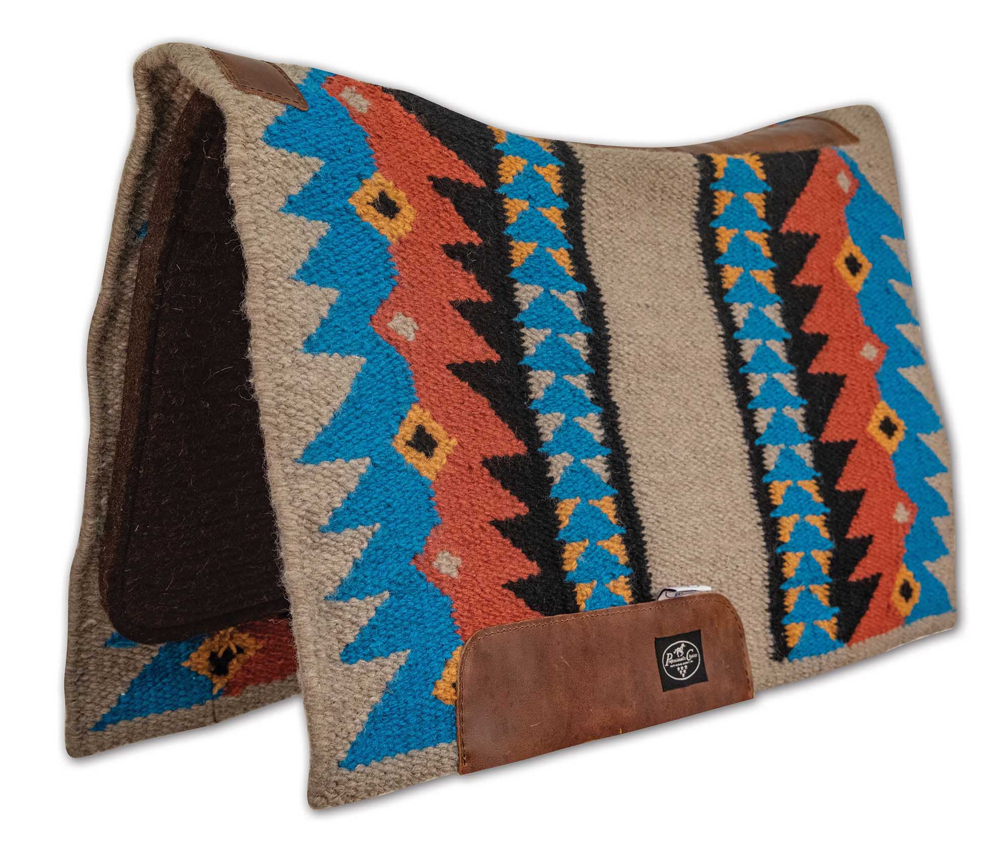 Fuse Countoured Wool Saddle Pad for Horses - Image 2