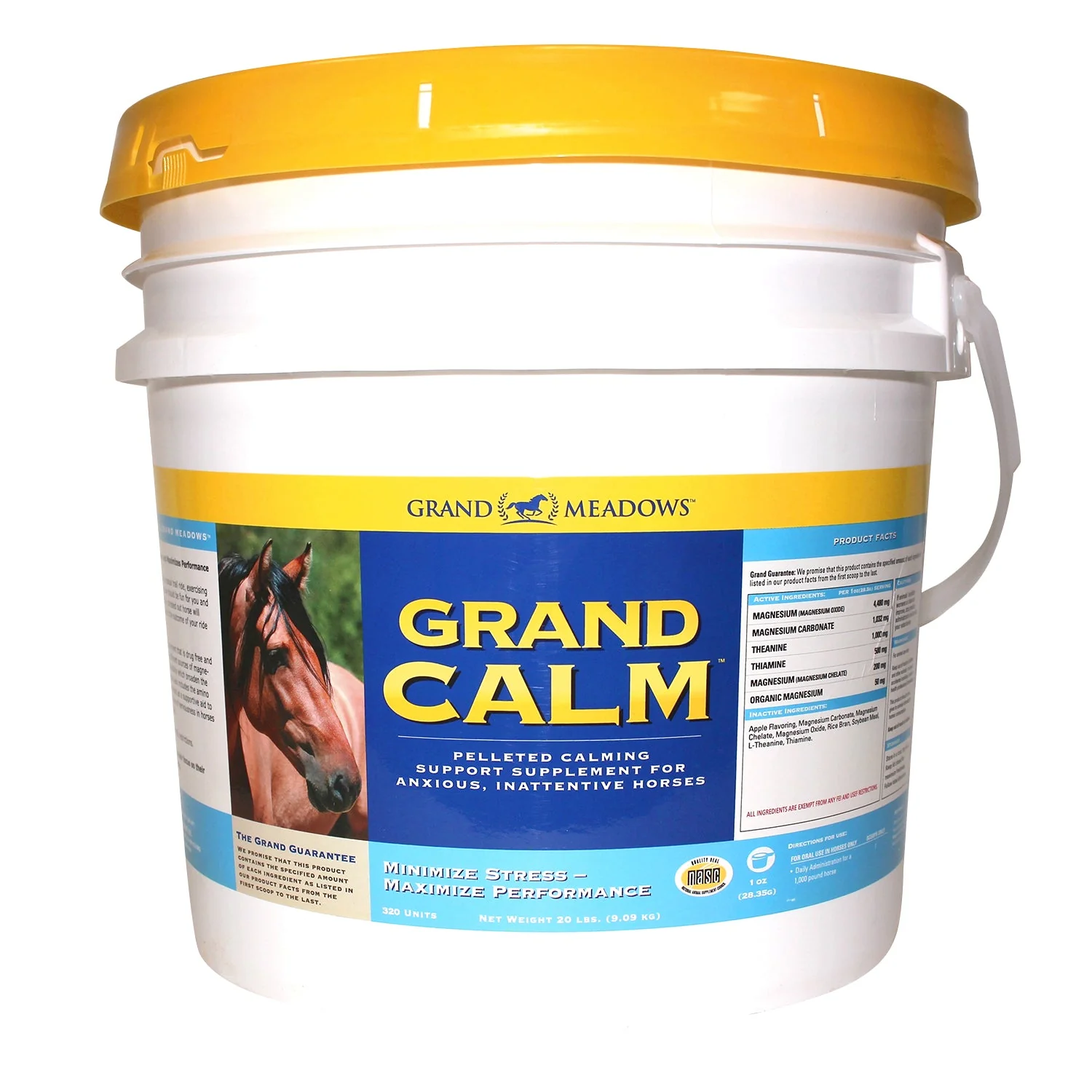 Grand Calm Pelleted Supplement for Horses - Image 7