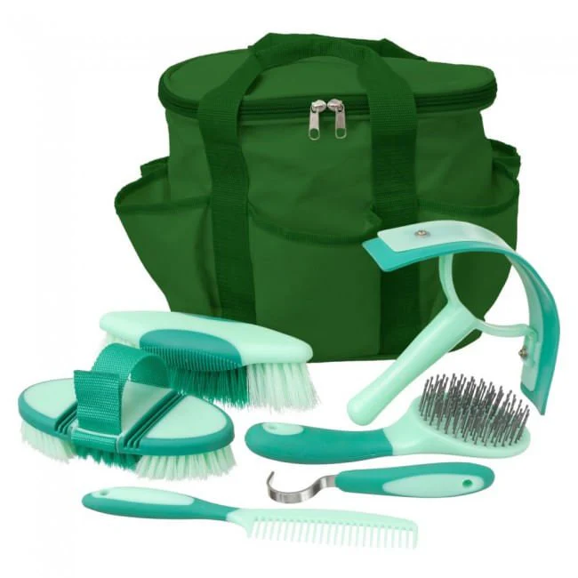 Great Grips 6 Piece Horse Grooming Kit with Bag - Image 5