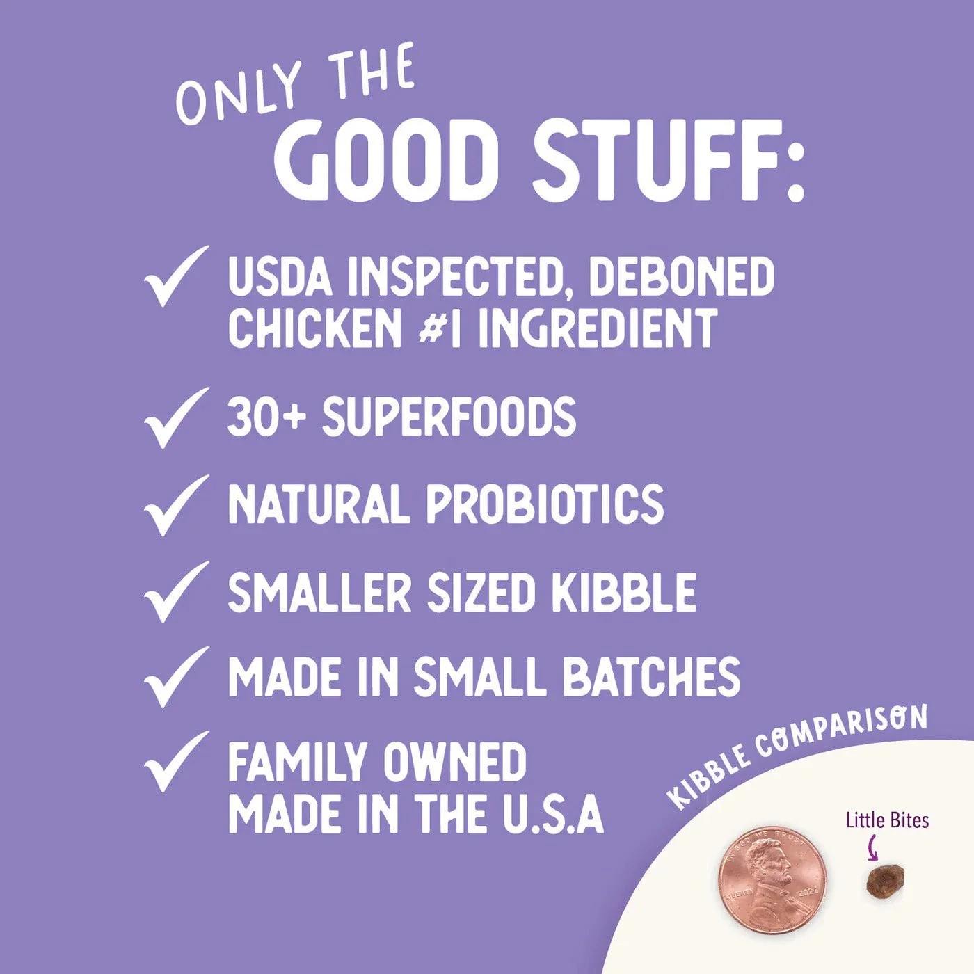 Health Extension Little Bites Chicken & Brown Rice Recipe Small Breed Dry Dog Food - Image 8