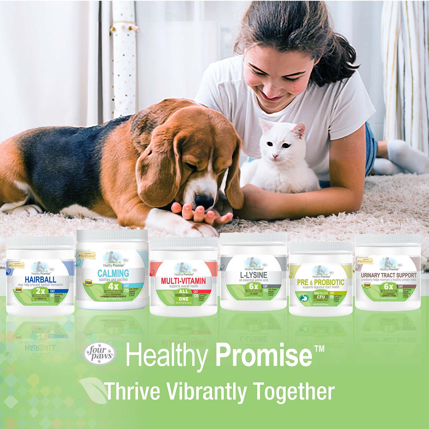 Healthy Promise Multi-Vitamins For Cats, Savory Chicken, 120 ct - Image 5