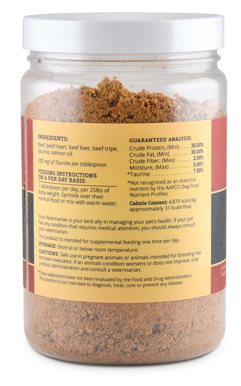 Heart Strong Freeze-Dried Taurine Supplement for Dogs, 12 oz - Image 2