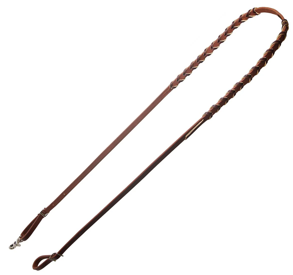 Professional's Choice Heavy Oiled Laced Barrel Reins