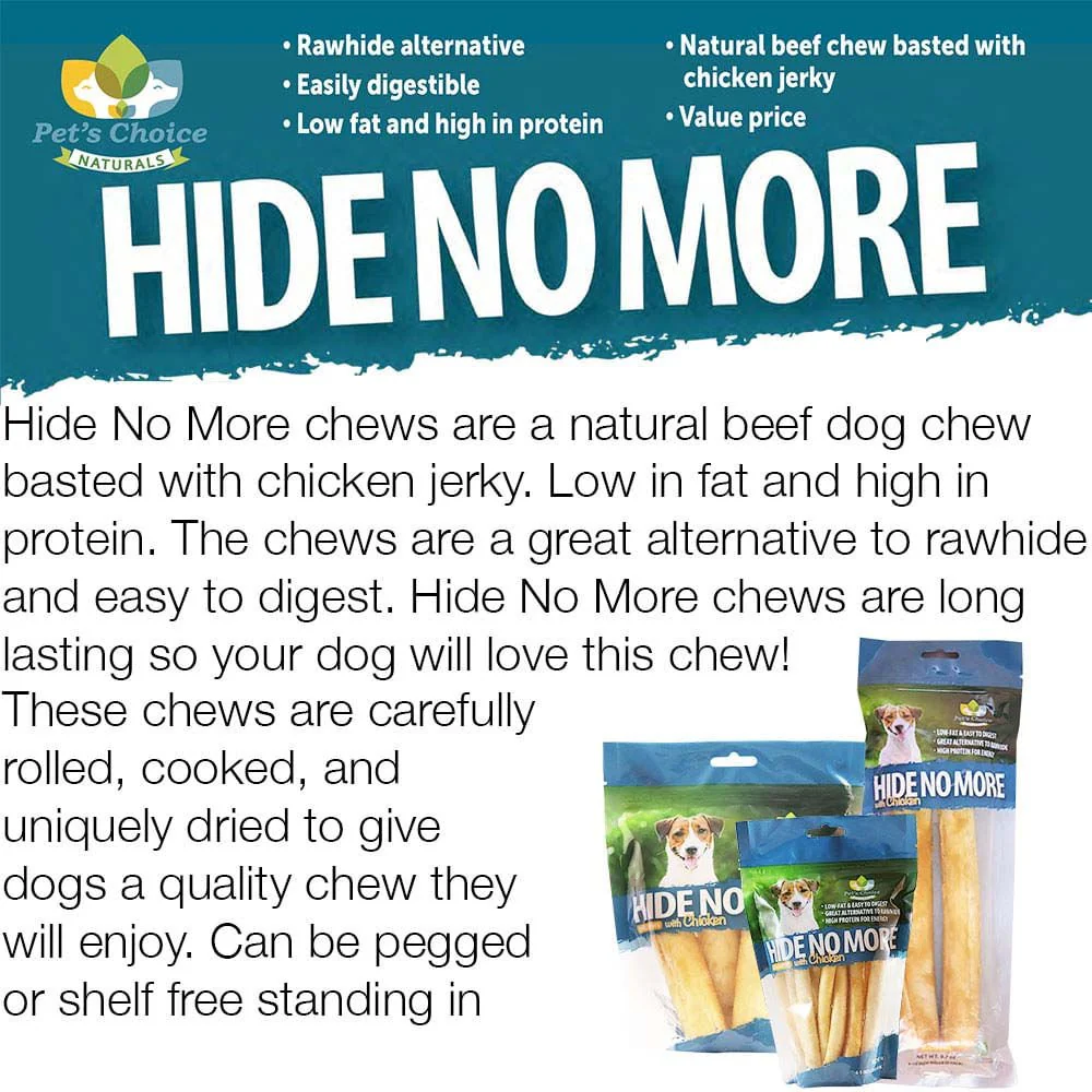 Pet's Choice Hide No More Dog Chews with Chicken - Image 24