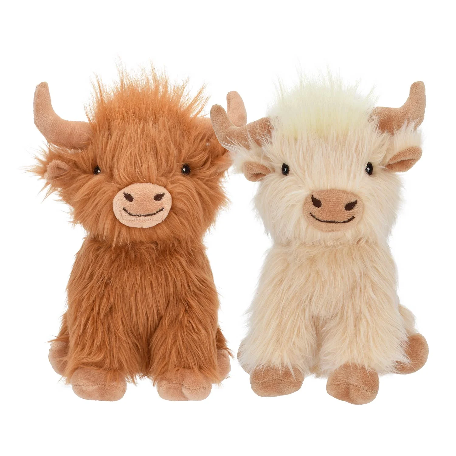 Highland Cow Squeaker Plush Dog Toy - Image 2