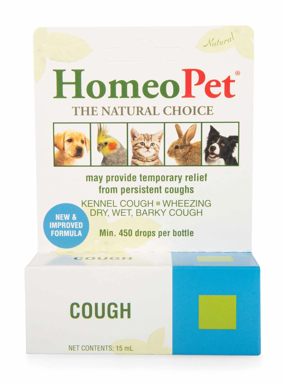 HomeoPet Cough Remedy for Pets, 15 mL