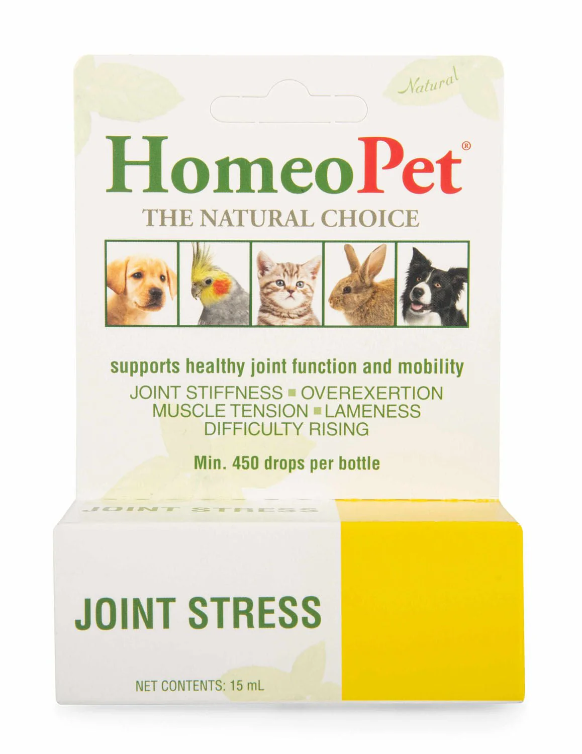 HomeoPet Joint Stress Pet Joint Supplement, 15 mL
