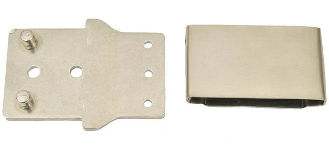 Metal Blevins Buckles, Pair - Image 4