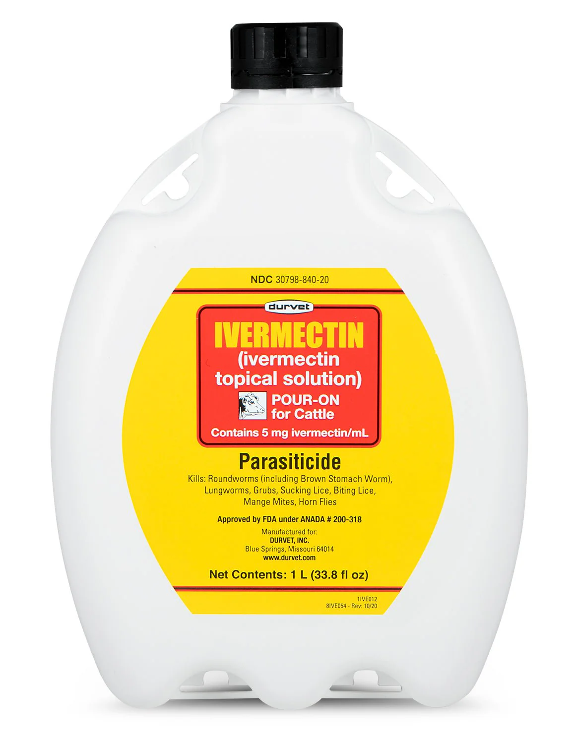 Durvet Ivermectin Pour-On Wormer