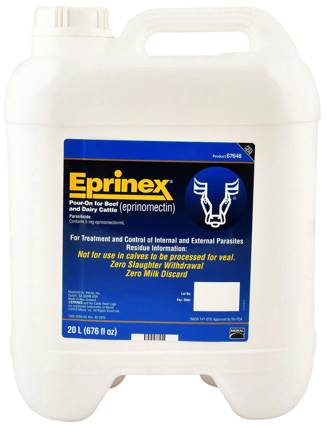 Eprinex (eprinomectin) Pour-On Cattle Wormer - Image 2