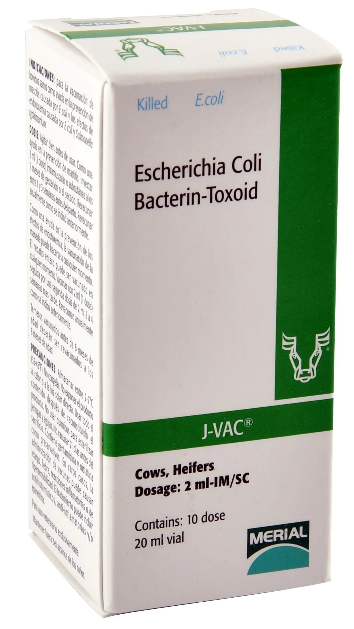 J-Vac E. coli Cattle Vaccine (Killed E. coli) - Image 2