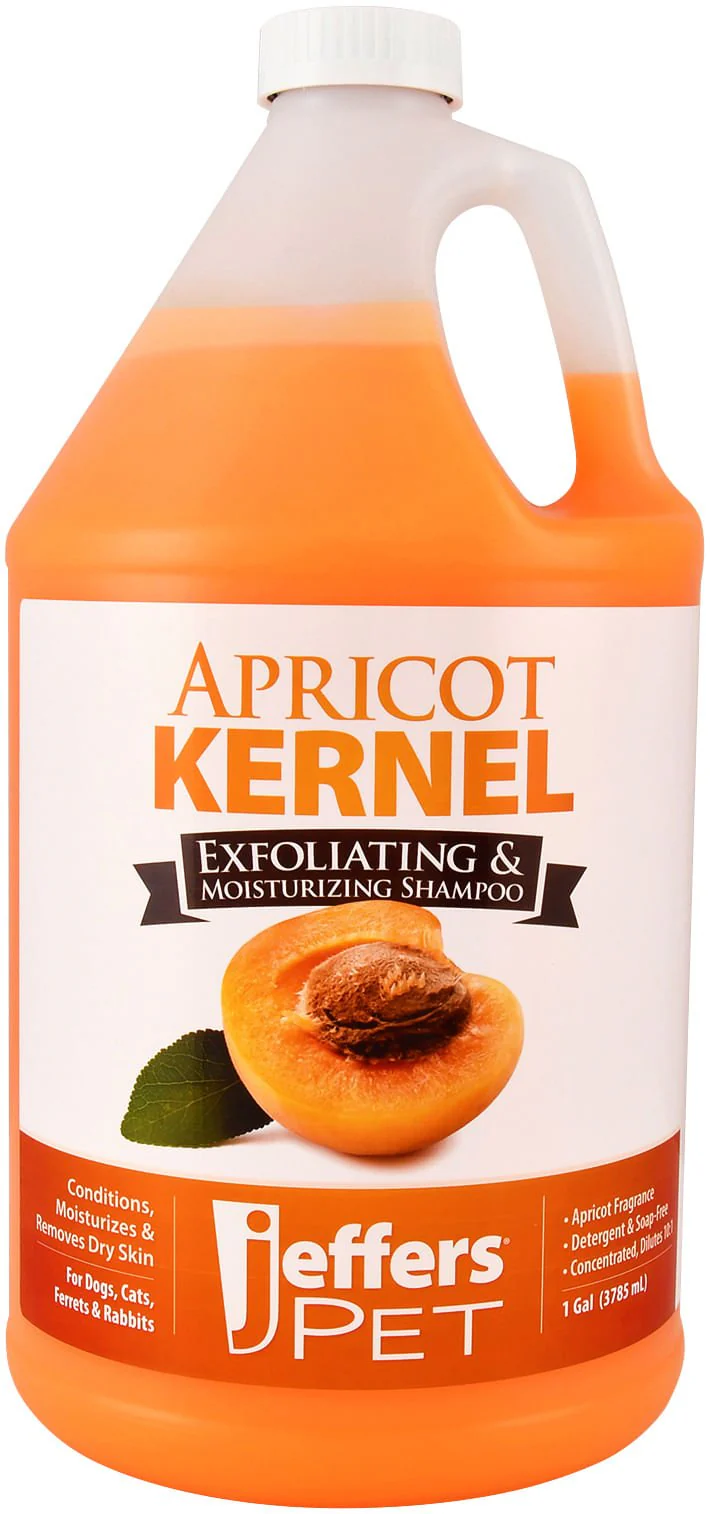 Jeffers Apricot Kernel Exfoliating & Moisturizing Pet Shampoo - Image 5