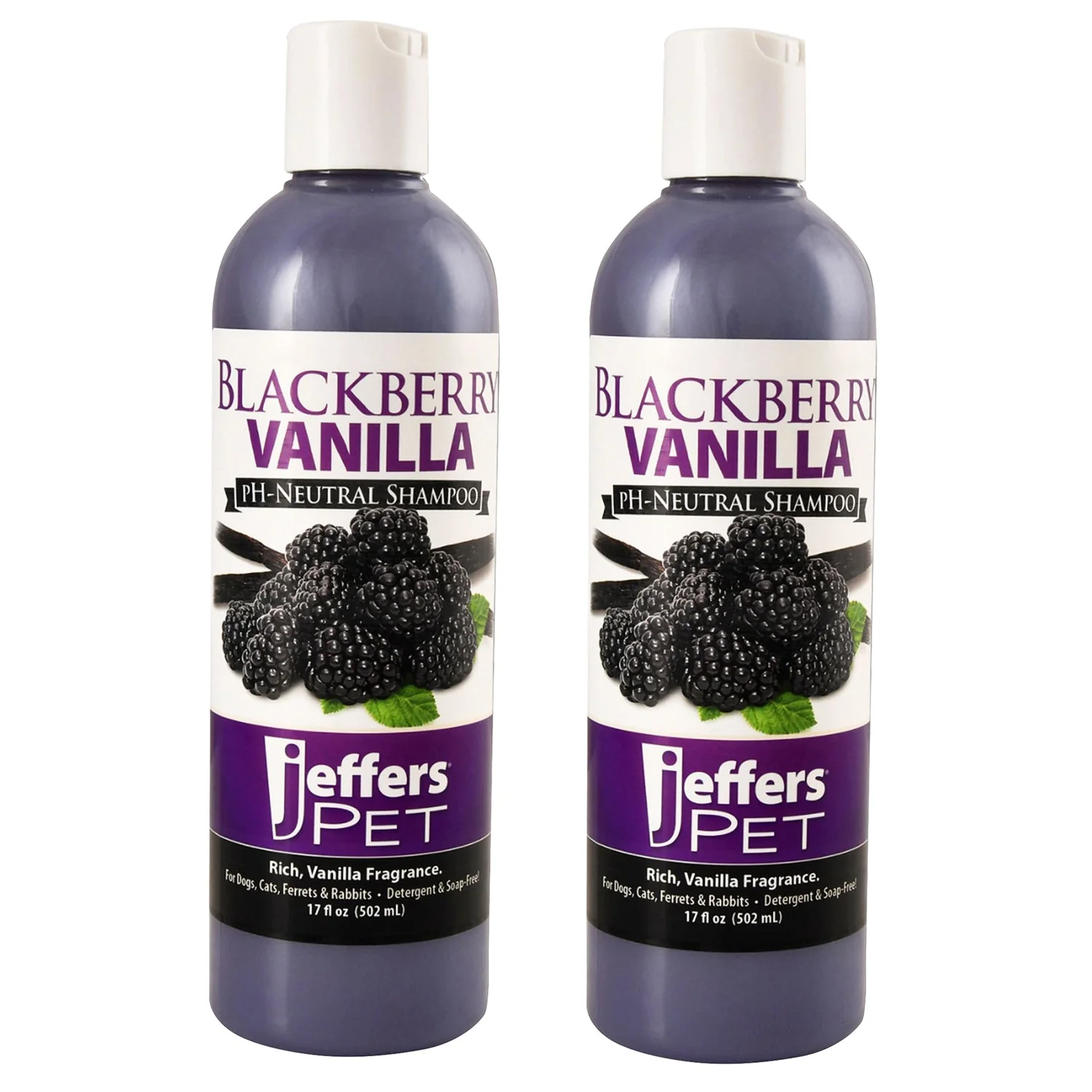 Jeffers Pet Blackberry Vanilla pH-Neutral Pet Shampoo - Image 9