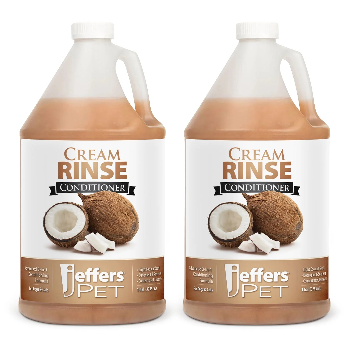 Jeffers Pet Cream Rinse Dog & Cat Conditioner with Coconut Oil - Image 6