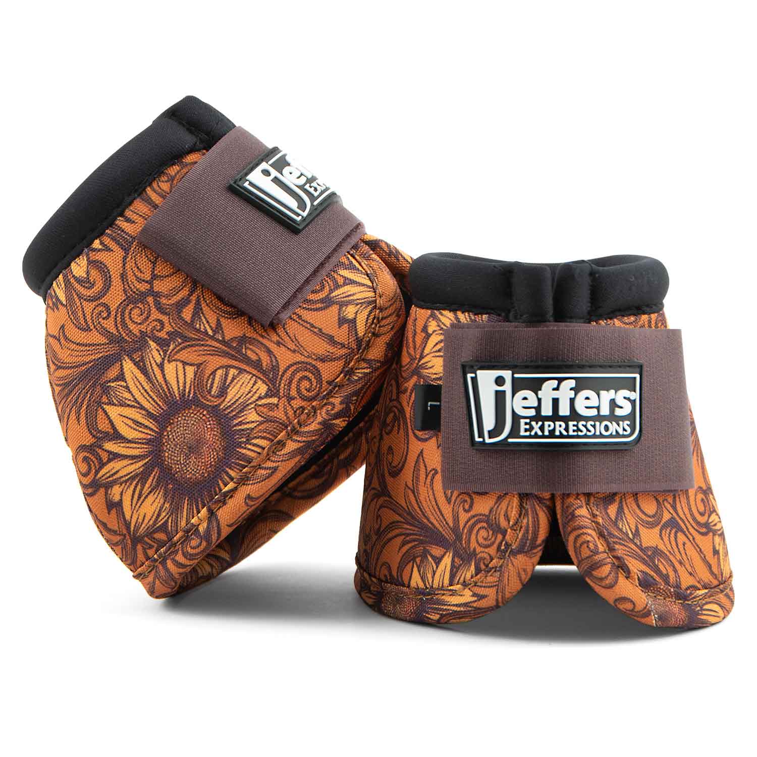 Jeffers Expression No-Turn Bell Boots for Horses, Pair - Image 18