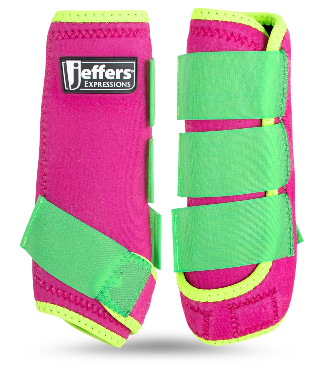 Jeffers Expression Neon Protective Boots for Horses - Image 3