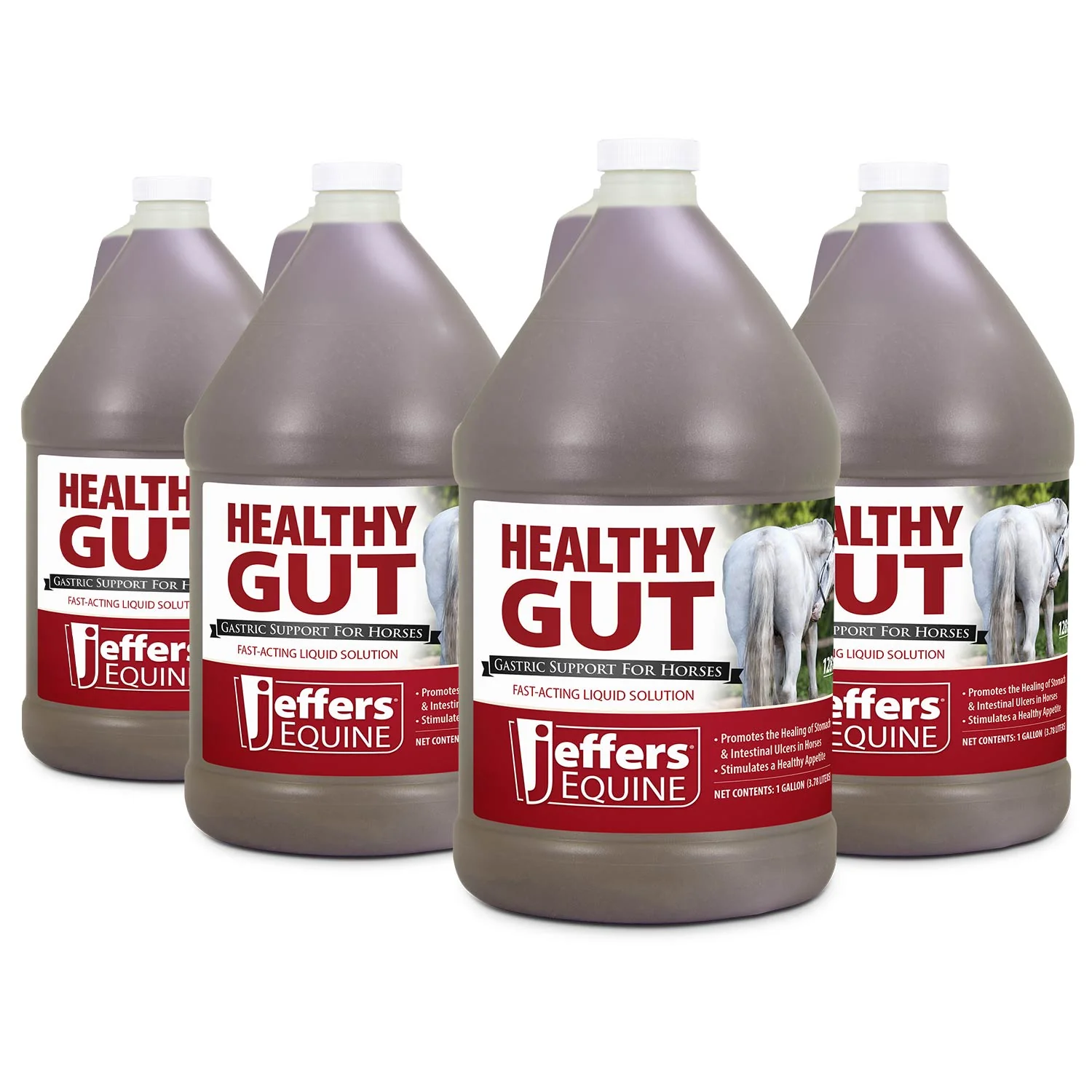 Jeffers Healthy Gut Gastric Support Liquid Supplement for Horses - Image 7