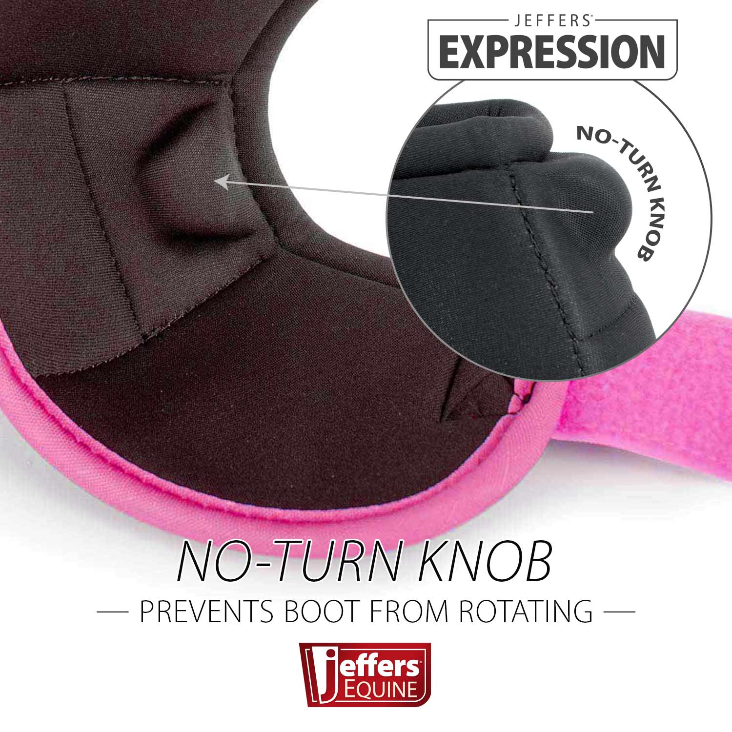Jeffers Expression Neon No-Turn Bell Boots for Horses - Image 15
