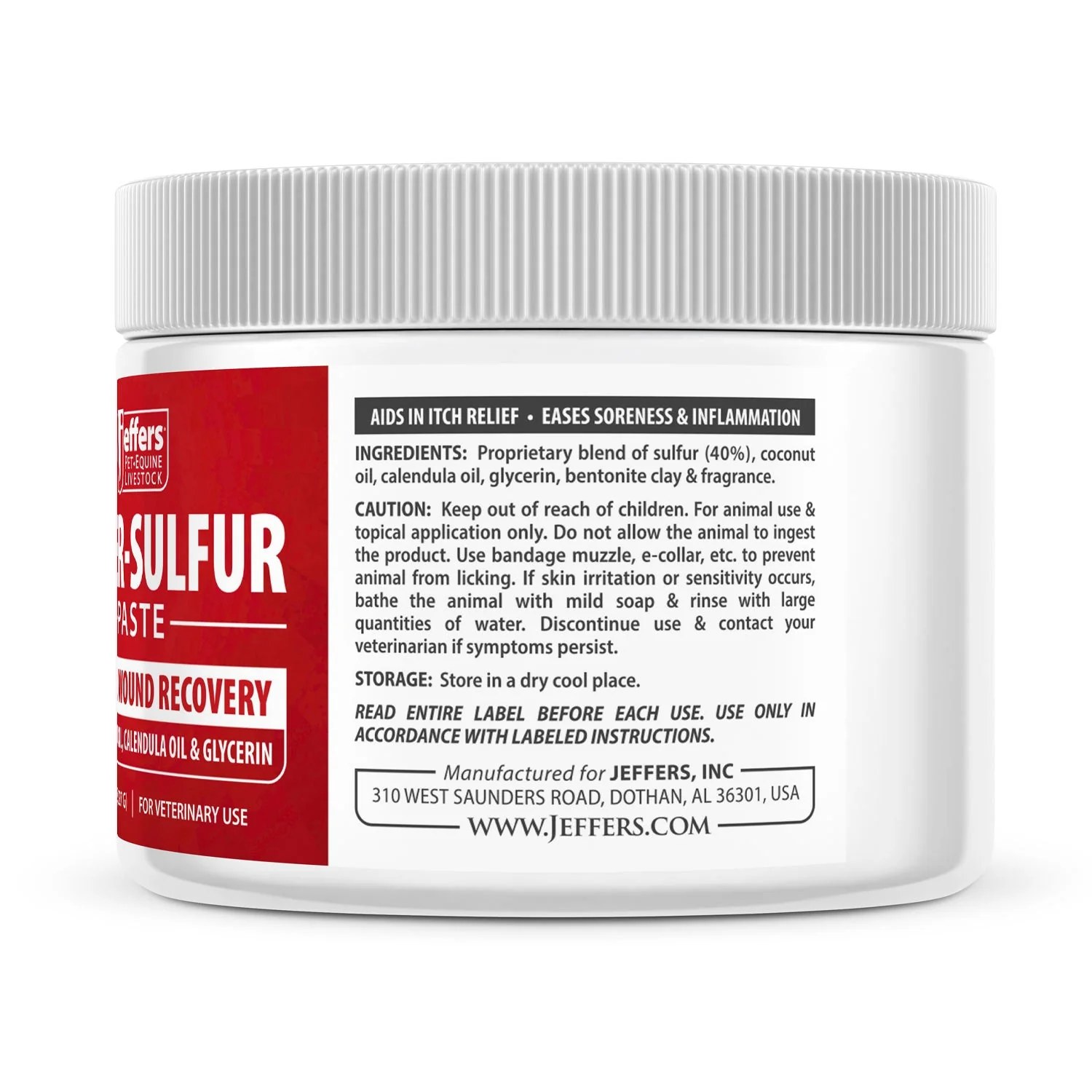 Jeffers Super-Sulfur Skin & Wound Healing Paste for Pets, Horses, & Livestock - Image 7