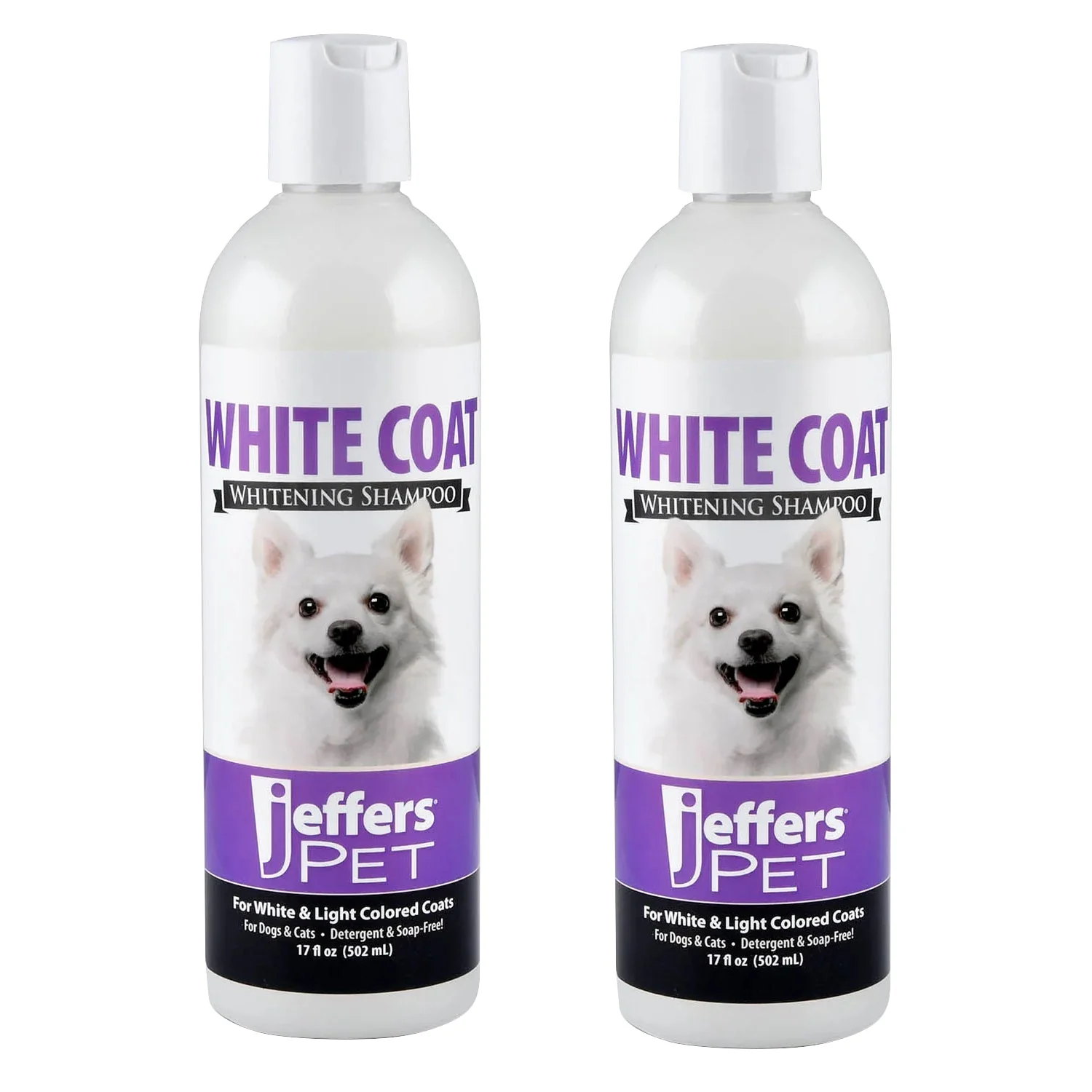 Jeffers Pet White Coat Whitening Dog & Cat Shampoo - Image 8