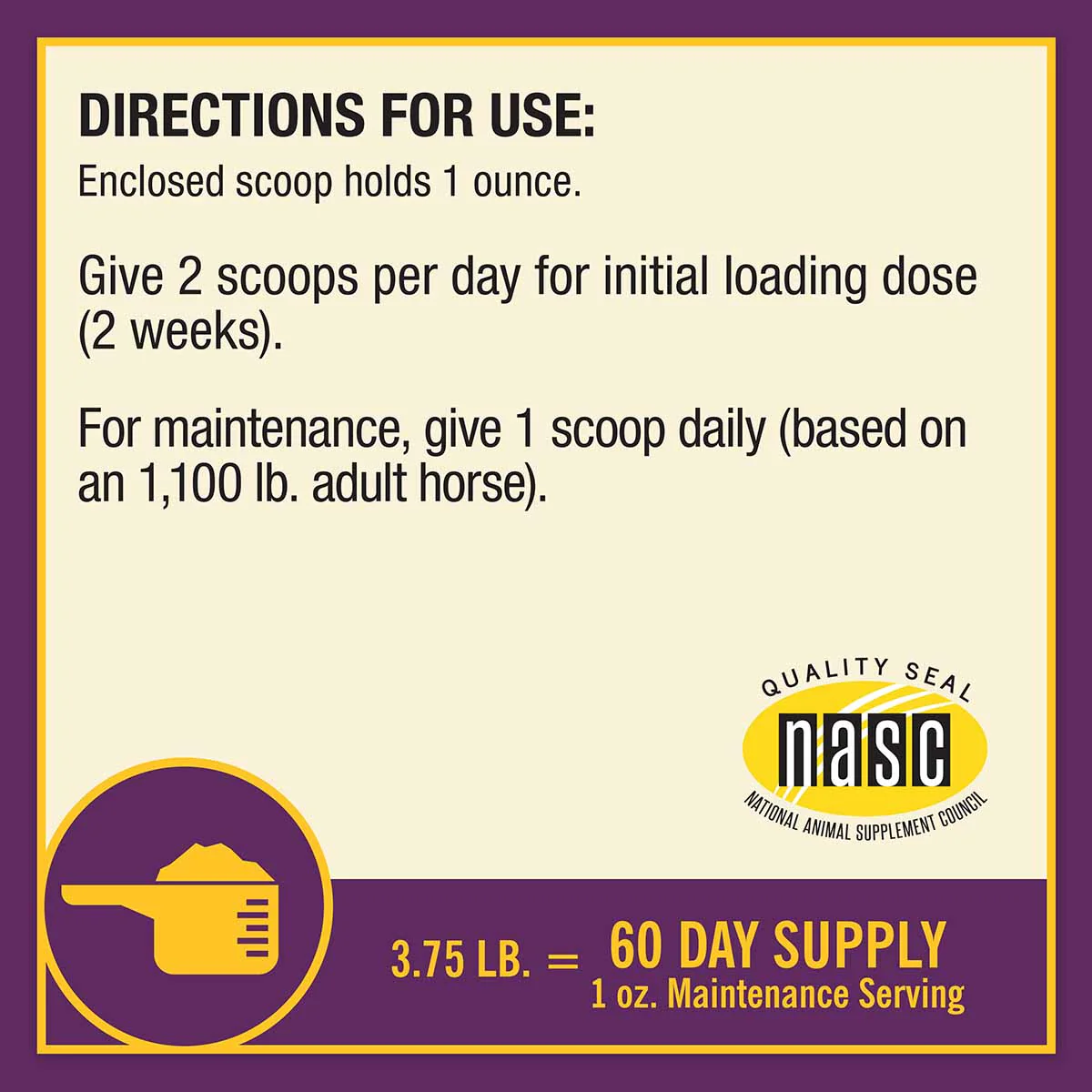 Joint Combo™ Pellets with Glucosamine and Chondroitin for Horses - Image 8