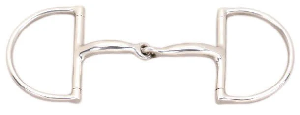 JP Korsteel Hunter Dee Ring Snaffle Bit - Image 4
