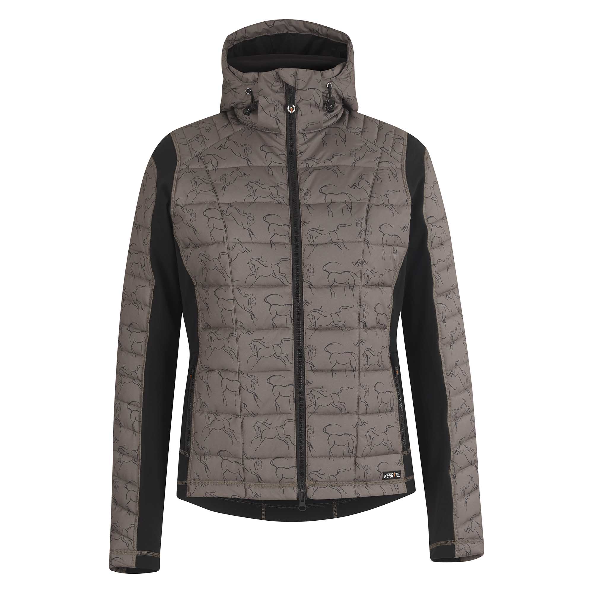 Kerrits Women's Heads Up Winter Whinnies Quilted Riding Jacket - Image 7