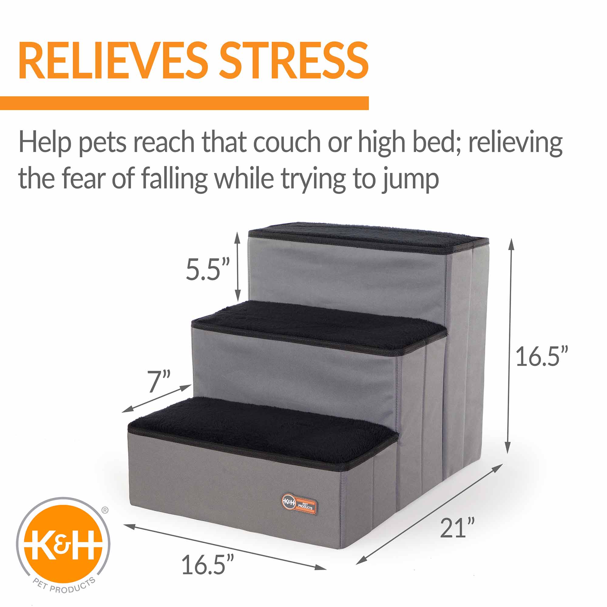 K&H Pet Products - Pet Stair Steps with Storage - Image 2