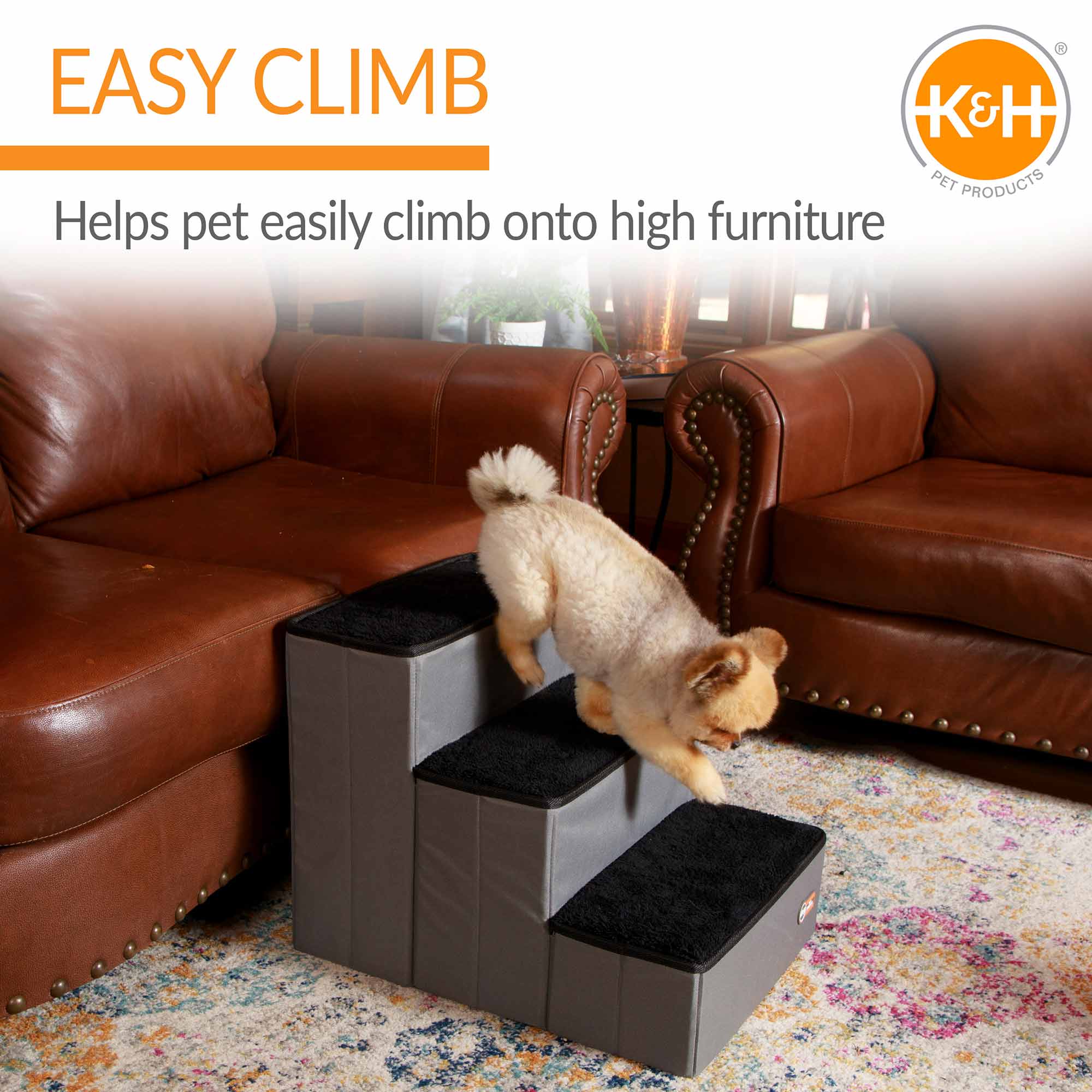 K&H Pet Products - Pet Stair Steps with Storage - Image 5