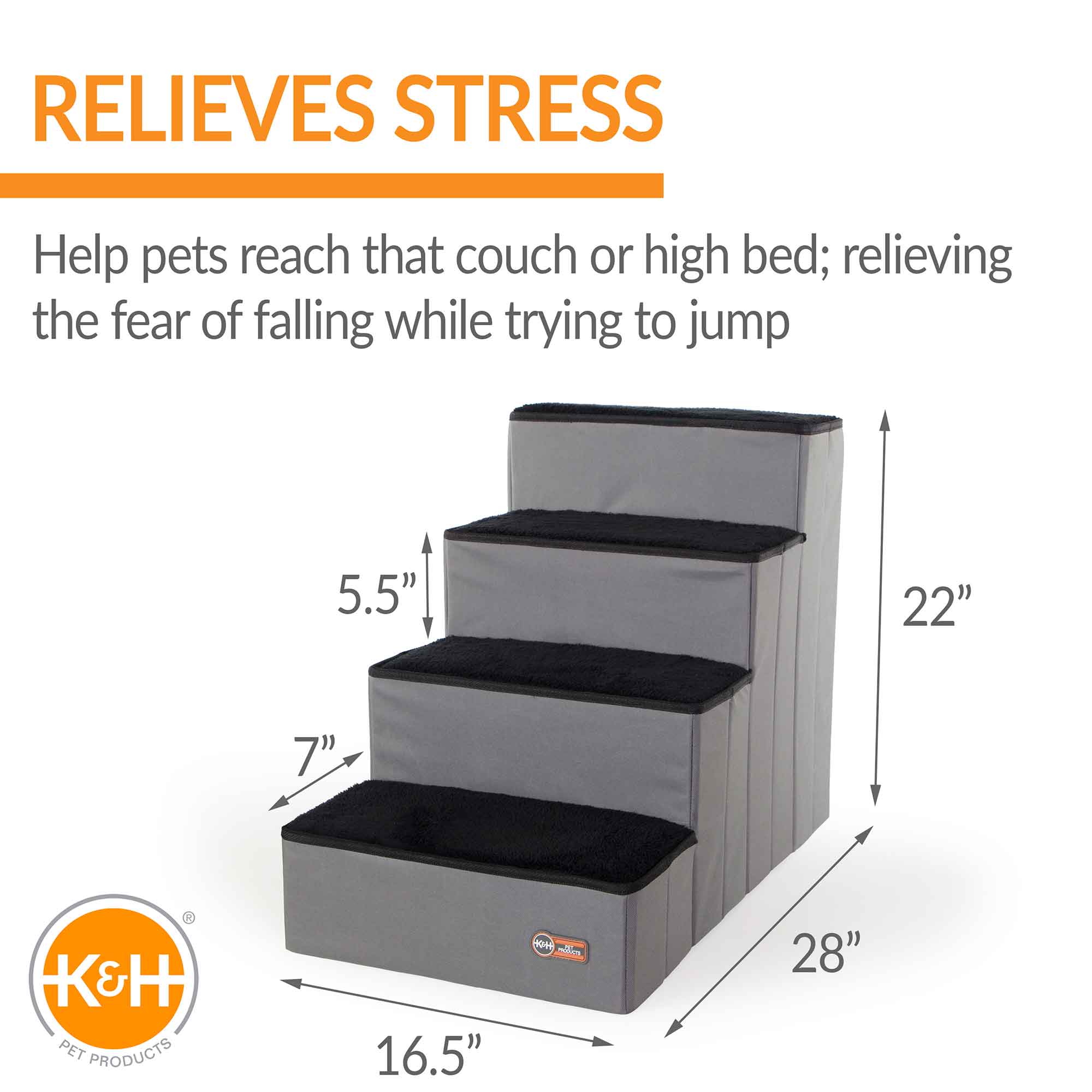 K&H Pet Products - Pet Stair Steps with Storage - Image 9