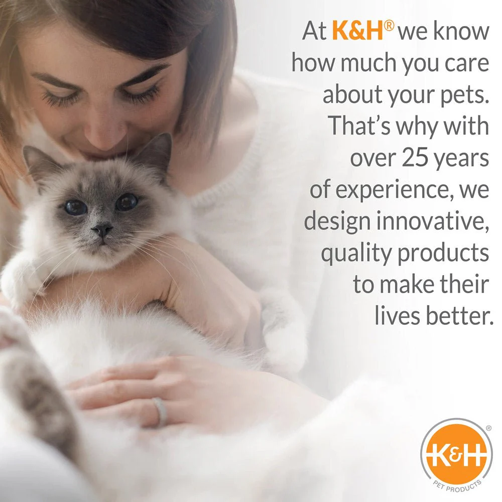 K&H Pet Products Thermo-Pet Cave Heated Cat Bed – Plush Cat Cave & Tunnel for Cats and Small Dogs - Image 8