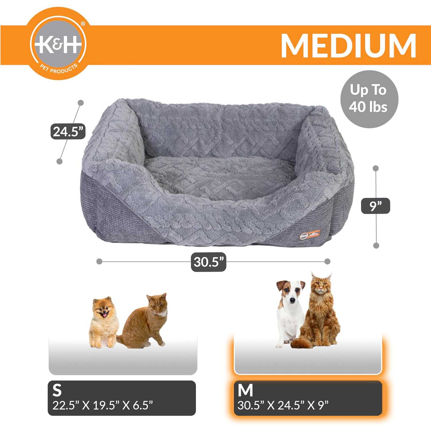 K&H Thermo-Pet Lounge Sleeper Heated Cat & Small Dog Bed – Plush, Non-Slip, Machine Washable Indoor Pet Bed - Image 9