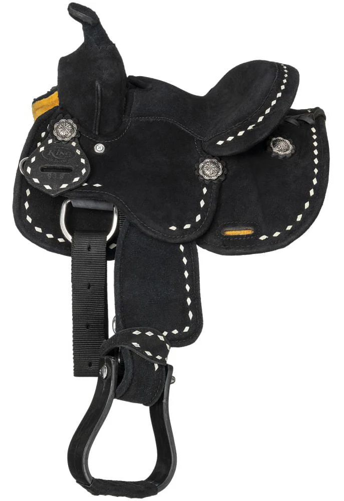King Series Mini Stratford Suede Barrel Saddle