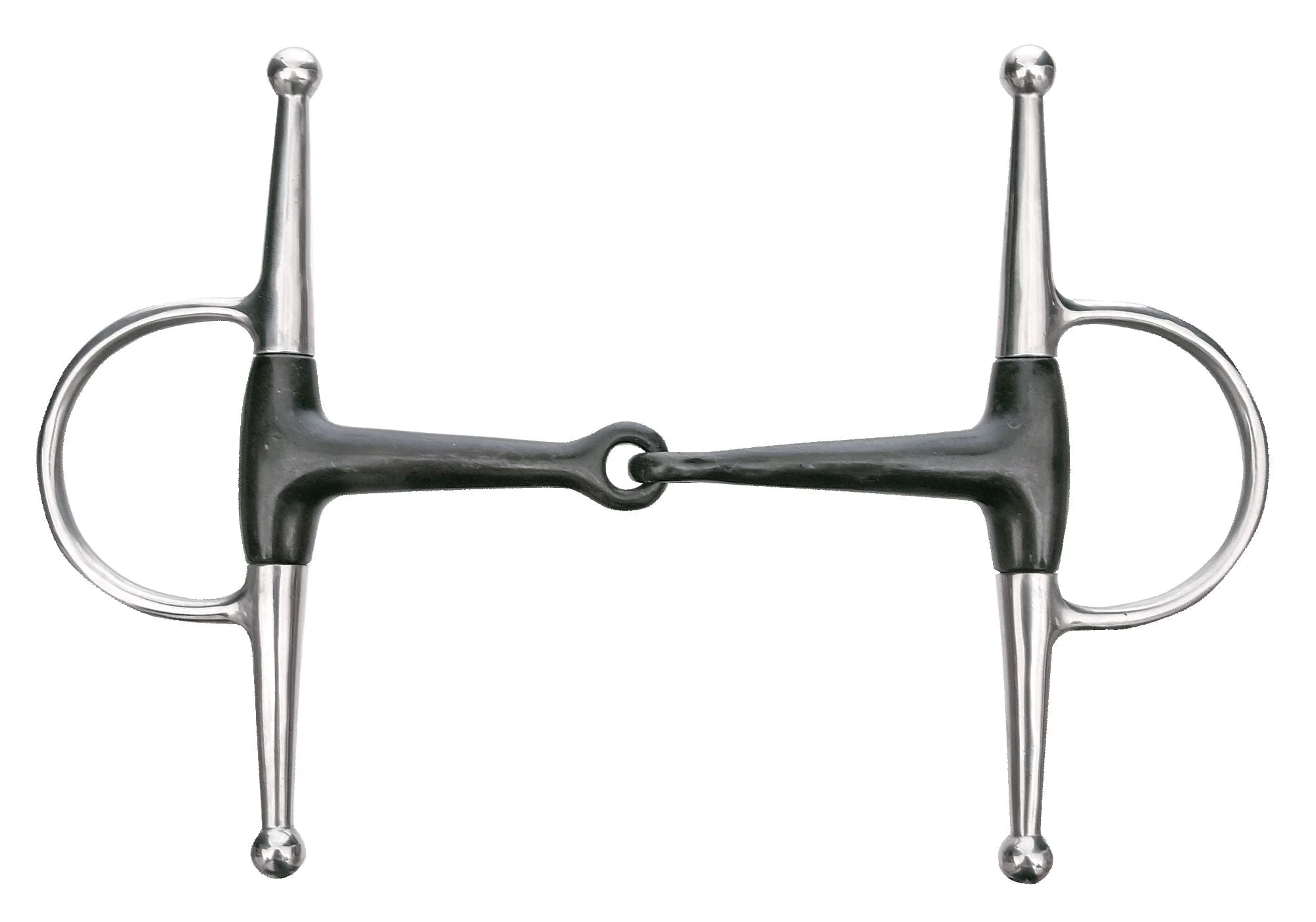 Weatherbeeta Korsteel Sweet Iron Full Cheek Snaffle - Image 3